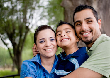 Hispanic family